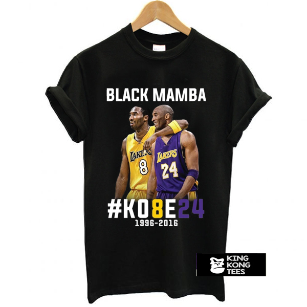 Kobe Bryant Black Mamba t shirt