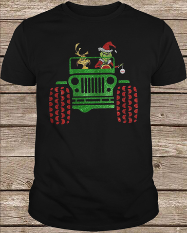 jeep grinch shirt